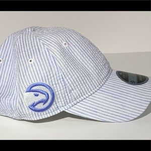 NBA Hawks New Era Black Label Adjustable Hat NWT